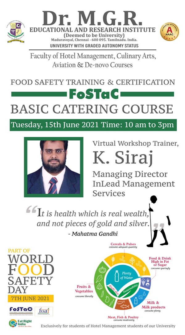 Food Safety Training & Certification- Catering Course