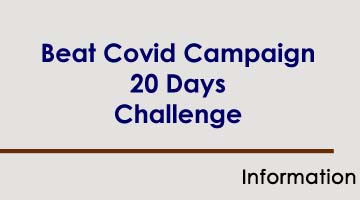 Beat Covid Campaign 20 Days Challenge