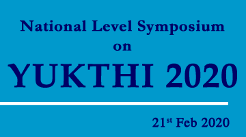 National Level Symposium - YUKTHI 2020
