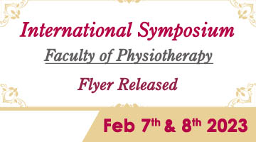 International Symposium - Flyer Released