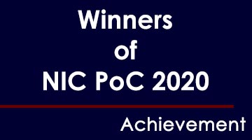 Winners of NIC PoC 2020