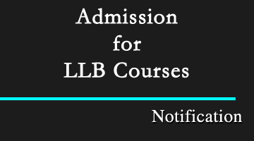 Admission for LLB Courses