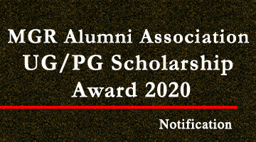 MAA UG/PG Scholarship Award 2020