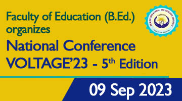 National Conference VOLTAGE 23 by Faculty of Education