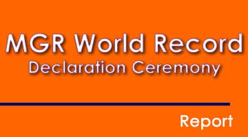 MGR – World Record Declaration Ceremony