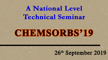 A National Level Technical Seminar - Chemsorbs