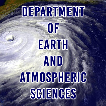 Department of Earth and Atmospheric Sciences